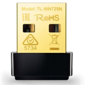 TP-Link TL-WN725N Adaptador USB Nano inalámbrico a 150 Mbps, tamaño nano