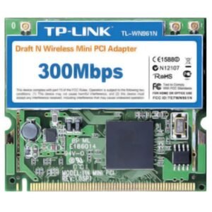 TP-Link TL-WN961N Adaptador mini-PCI inalámbrico N, Atheros 3T3R, 2,4 GHz, 802.11n borrador 2.0