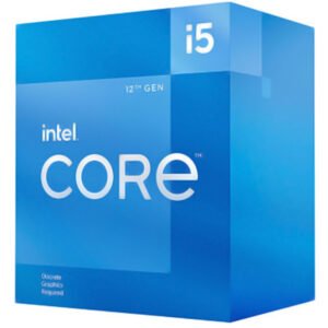 CPU Intel Core i5-12400F de 12.ª generación LGA 1700 Alder Lake de 6 núcleos a 2,5 GHz y 65 W