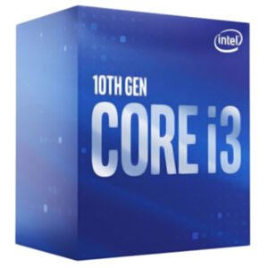 Intel Core i3-10105: de 3,7 GHz a 4,4 GHz (turbo), 6 MB de caché, LGA1200, cuatro núcleos, 10.ª generación.