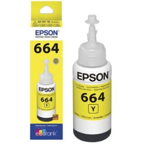BOTELLA DE TINTA EPSON - AMARILLA - T664420-AL PARA L110/210/355/555 - 70 ml