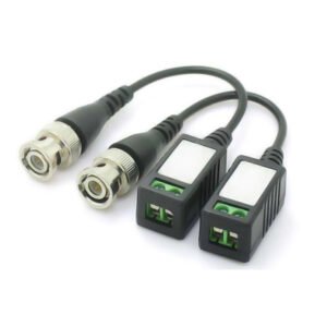 Balun pasivo / Vídeo de 1 canal / Con cable (Un par)