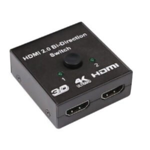 CONMUTADOR HDMI DE 2 PUERTOS - Compatible con 4K