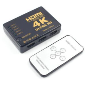 CONMUTADOR HDMI DE 5 PUERTOS / 4K Ultra HD