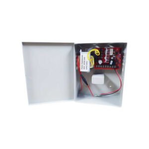 Caja de distribución de energía con acceso a puerta de 12 V y 5 A con función UPS