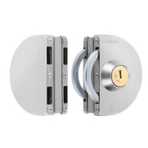 Cerradura para puerta de vidrio KOB - Puerta doble