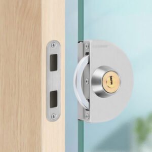 Cerradura para puerta de vidrio KOB - Puerta simple