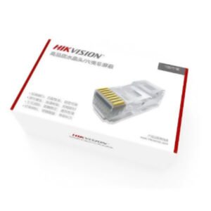 Conector HikVision DS-1M6UA CAT6 RJ45 (100 unidades por caja)