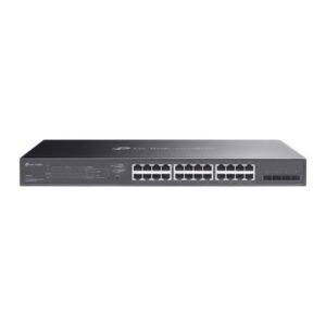 Conmutador inteligente Gigabit de 28 puertos TP-Link TL-SG2428P con PoE de 24 puertos +
