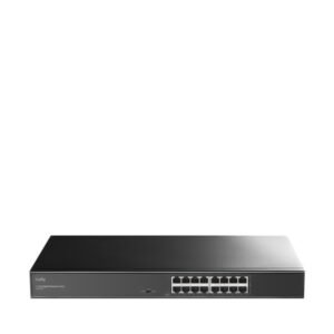 Conmutador metálico Gigabit CUDY GS1016L de 16 puertos y 19 pulgadas