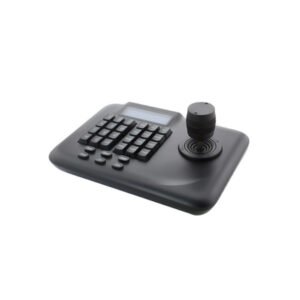 Controlador de joystick 3D Zkteco KB100, compatible con configuración preestablecida, crucero, P/T/Z, pantalla LCD, compatible con interfaz RS485 y RS422