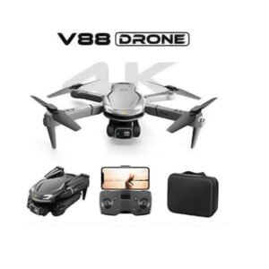 Dron V88 Mini / 3 cámaras 480P / Alcance de 100 m / Evitación de obstáculos en 4 direcciones / LED / 2 baterías / 10-15 minutos