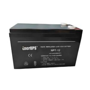 ENERUPS 12 V 7 Ah (para 750 VA y 1200 VA) BATERÍA DE PLOMO SELLADA