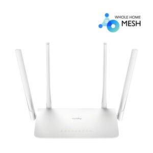 Enrutador WiFi inteligente Cudy WR1300 AC1200 Gigabit / Banda dual de 5 GHz / Antenas de 5 dBi / VPN