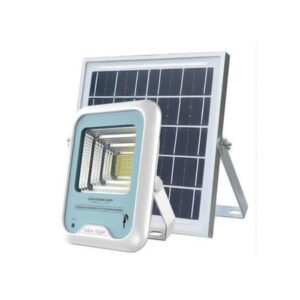 Foco LED solar SPX-E1, 300 lúmenes, panel solar de 8 W, batería de 6000 mAh