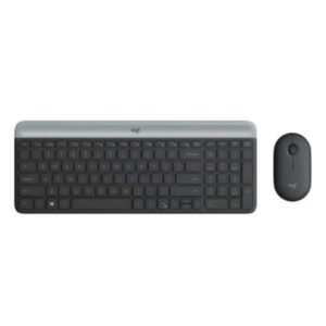 Logitech MK470 Slim Wireless Keyboard and Mouse Combo - Negro / Inglés