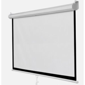 (MANUAL) Pantalla de proyección con bloqueo automático de 84 pulgadas