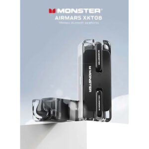 MONSTER AIRMARS XKT08 Auriculares inalámbricos Bluetooth 5.3 para juegos con reducción de ruido y micrófono ENC