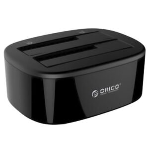 Orico 6228US3 Base para discos duros USB 3.0 de 2,5/3,5 pulgadas con 2 bahías