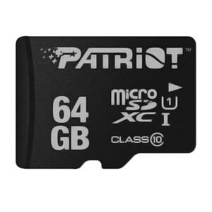 Patriot 64 GB Micro SD Serie LX, MicroSDXC Clase 10, UHS-I