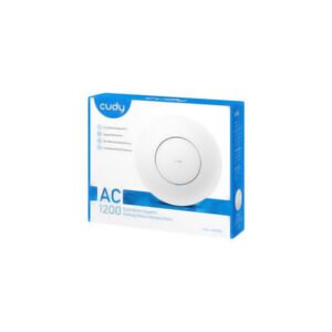 Punto de acceso inalámbrico Gigabit Cudy AP1300 AC1200, Gigabit RJ45 con soporte de malla y adaptador PoE pasivo de 48 V incluido