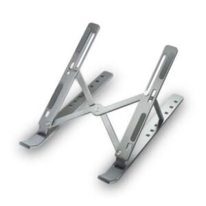 Soporte ajustable de aluminio para ordenador portátil