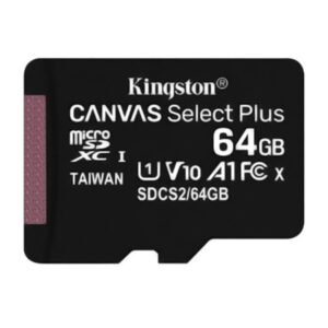 Tarjeta de memoria MicroSD Kingston de 64 GB - Clase 10 UHS-I