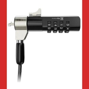 Klip Xtreme - Cable lock - Notebook locking cable - Tbar K Std. Combination lock