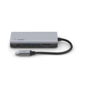 Belkin CONNECT 4-in-1 - Hub adaptador multipuertos - USB-C - HDMI