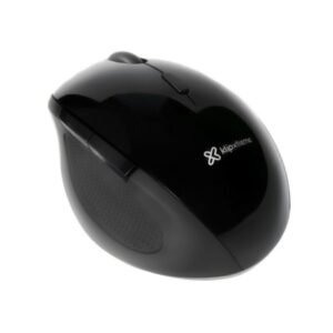 Klip Xtreme - Mouse - 2.4 GHz - Wireless - Black - Ergonomic