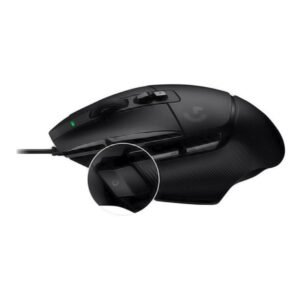 Logitech G502 X Wired Gaming Mouse - LIGHTFORCE hybrid optical-mechanical primary switches, HERO 25K gaming sensor