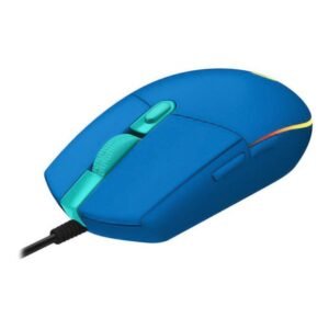 Logitech Gaming Mouse G203 LIGHTSYNC - Ratón - óptico - 6 botones - cableado - USB - azul