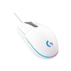 Logitech Gaming Mouse G203 LIGHTSYNC - Ratón - óptico - 6 botones - cableado - USB - blanco