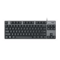 Logitech - Keyboard - Wired - Brilliant red