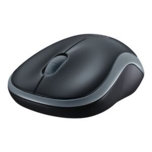 Logitech M185 - Ratón - óptico - 3 botones - inalámbrico - 2.4 GHz - receptor inalámbrico USB - gris vencejo