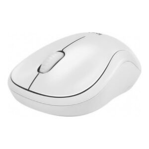 Logitech M240 Silent Bluetooth Mouse, Compact, Portable, Smooth Tracking, Off-white - Ratón - 3 botones