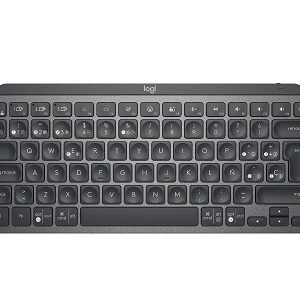 Logitech MX Keys Mini - Teclado - Inalámbrico - Español - USB / Bluetooth - Ergonomic Design - Grafito