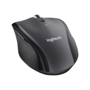 Logitech Marathon M705 - Ratón - ergonómico - diestro - laser - 7 botones - inalámbrico - 2.4 GHz