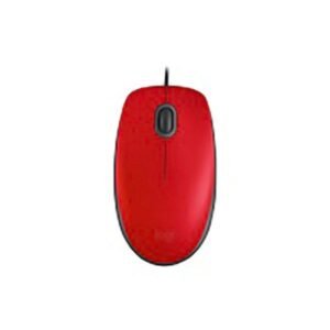 Logitech - Mouse - M110 Silent- Red