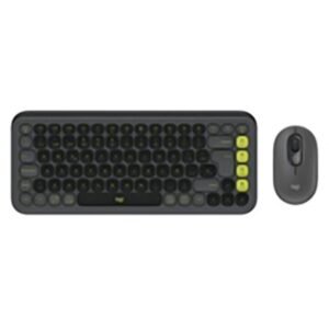 Logitech - Pop Icon Combo - Keyboard and mouse set - Spanish - Graphite