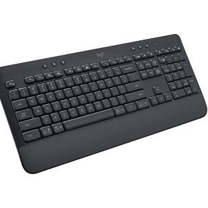 Logitech Signature K650 - Teclado - inalámbrico - Bluetooth 5.1 - QWERTY - Spanish - Grafito
