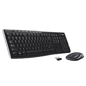 Logitech Wireless Combo MK270 - Juego de teclado y ratón - 2.4 GHz en Español