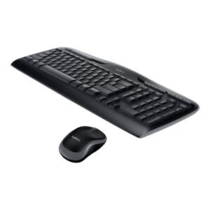 Logitech Wireless Desktop MK320 - Juego de teclado y ratón - inalámbrico - 2.4 GHz
