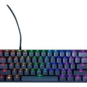Razer Huntsman Mini - Teclado - retroiluminación - USB - QWERTY - EE. UU. - interruptor: Razer Clicky Optical Purple