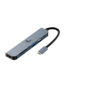 Xtech - Hub - 7 puertos - USB-C® 7-in-1 XTC-571