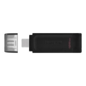 Kingston DataTraveler 70 - Unidad flash USB - 128 GB USB-C 3.2 Gen 1