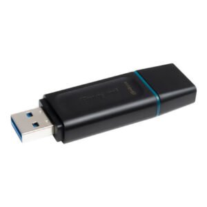 Kingston DataTraveler Exodia - Unidad flash USB - 64 GB USB 3.2 Gen 1-negro con turquesa