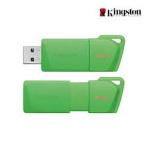 Kingston - USB flash drive - 64 GB USB 3.2 Gen 1-NEON Green-64 GB