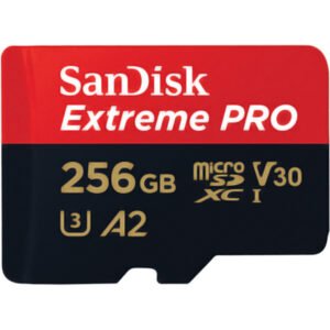 SanDisk Extreme Pro - Tarjeta de memoria flash (adaptador microSDXC a SD Incluido) - 256 GB